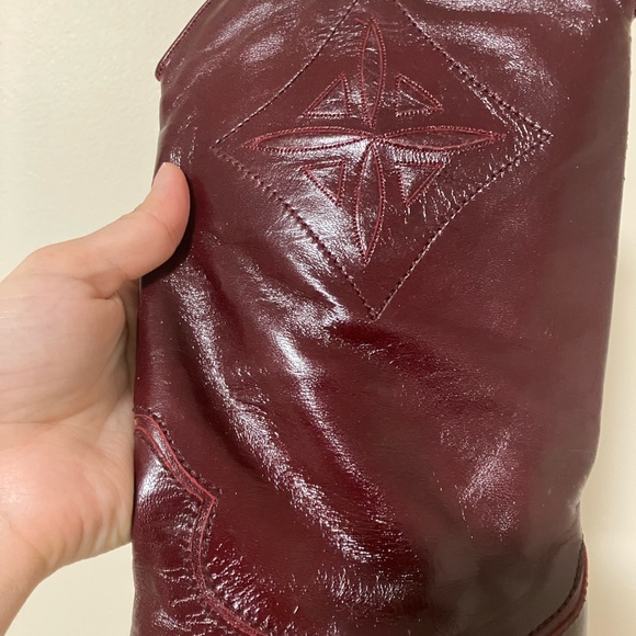 1953 Vintage Red Boots Never Worn! - Picture 2 of 5